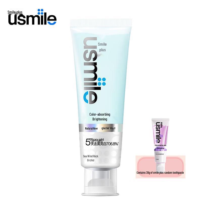 Отбеливающая зубная паста Usmile с ароматом морского бриза и ветивера