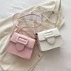 Trendy Simple Versatile Handbag Small Square Bag For Women 2024 Summer Fashion Shoulder Crossbody Bag