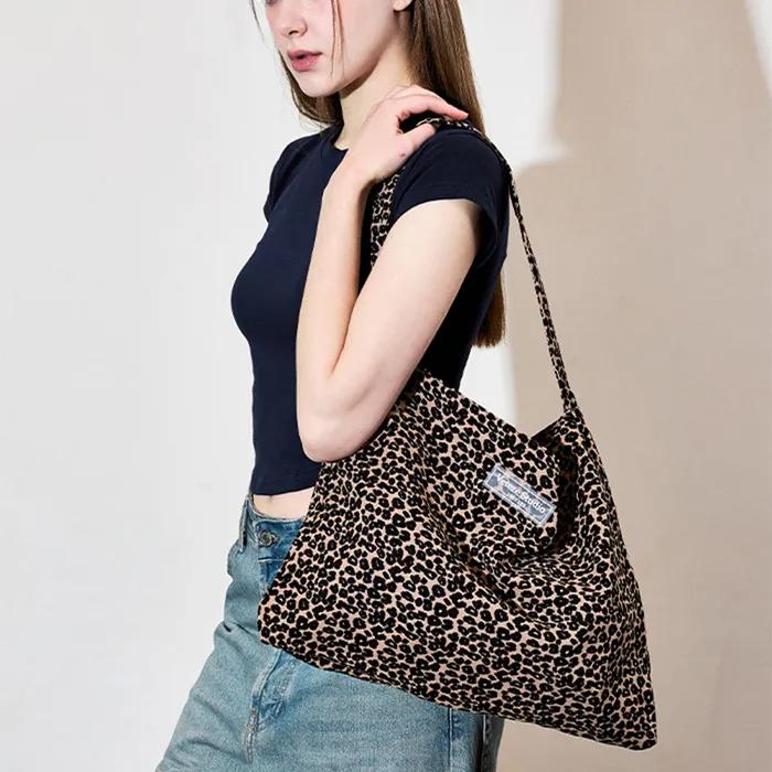 Veteze Pattern Eco Bag (BROWN LEOPARD)
