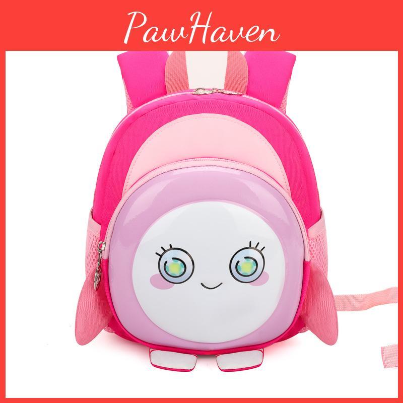 Kids Party Egg Cartoon Large Capacity Backpack Unisex  Waterproof Schoolbag