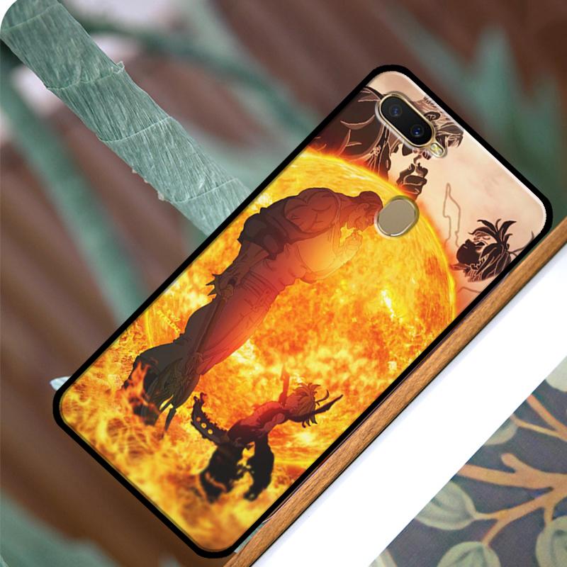 Escanor Seven Deadly Sins Case For OPPO A83 A91 A93 A1K A15 A3S A54 A74 A94 A5 A9 A31 A53 A52 A72 A53S Back Cover