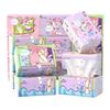 Fang Xiaomian 30-Pack Printed Facial Tissues - Affordable Household and Dormitory Paper for Hand and Face Wiping