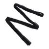 Lace Ribbon Cotton Thread 20 Yards Decorative Accessories for Clothing Tablecloth DecorationsBlack
