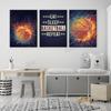 Sport Basketball Inspirational Words Canvas Painting Motivational Posters and Prints Wall Art Picture for Living Room Decor