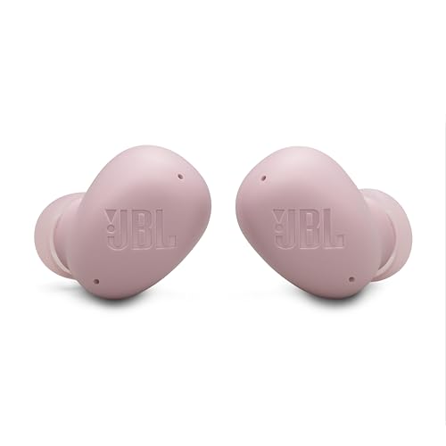 JBL WAVE BUDS 2 True Wireless Earbuds Bluetooth Active Noise Cancelling IP54 Waterproof Dustproof App Compatible USB Type-C Pink JBLWBUDS2PIK