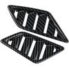 Carbon Fiber Dashboard Upper Side Air Vent Cover Trim Accessories for Mitsubishi Outlander 2022-2026