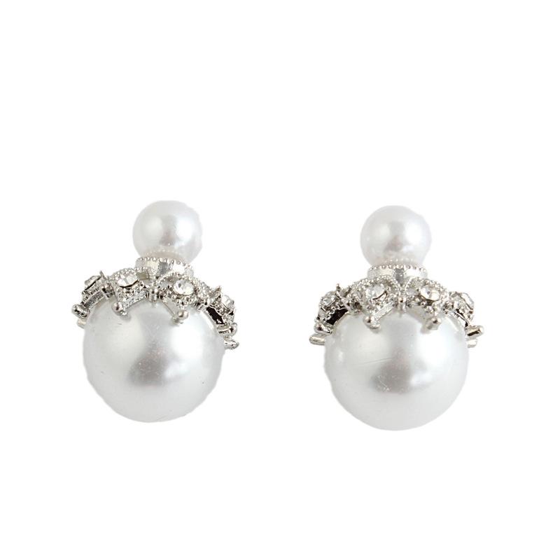 Promi Damen S925 Perlenstecker: Elegantes Two-Wear-Design mit Silbernadel für einen luxuriösen Touch