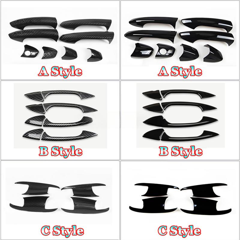 Per Mercedes Benz Classe A CLA GLA W176 C117 Coupé W117 X156 2013- Accessori Auto Maniglia Porta Esterna Ciotola Copertura Cornice