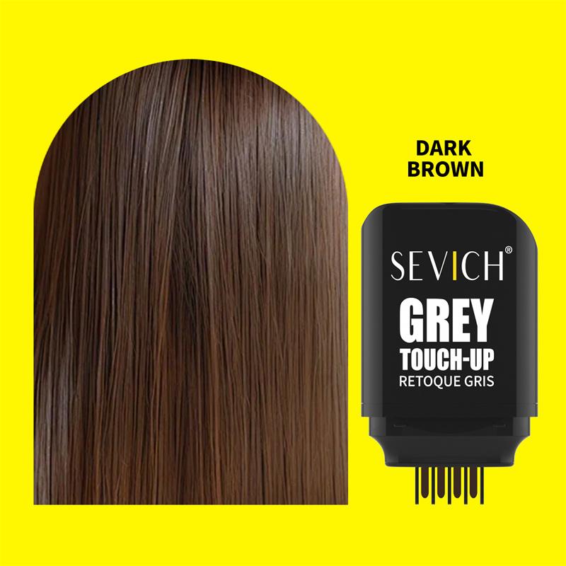 Hair Dye Stick With Comb SEVICH Temporary Waterproof Hair Coloring Pen Disposable Hair Root Concealer Stick Grey Touch Up Stick