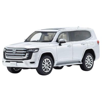Kyosho Original 1/43 Toyota Land Cruiser ZX White Completed Multi-Color