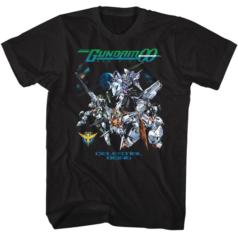 Gundam Celestial Being In Space TV Shirt S