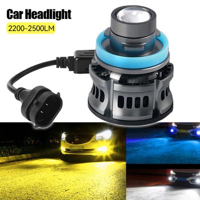 12V H7 H11 H8 H9 9006 HB4 Araba Mercek Far Led Sis Lambası Ampulü LED Sis Lambası Turbo Sis Lambası