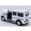 WELLY scale White Diecast Model Finished 24012W WT 1/24 Mercedes-Benz G-Class / Car, Product,