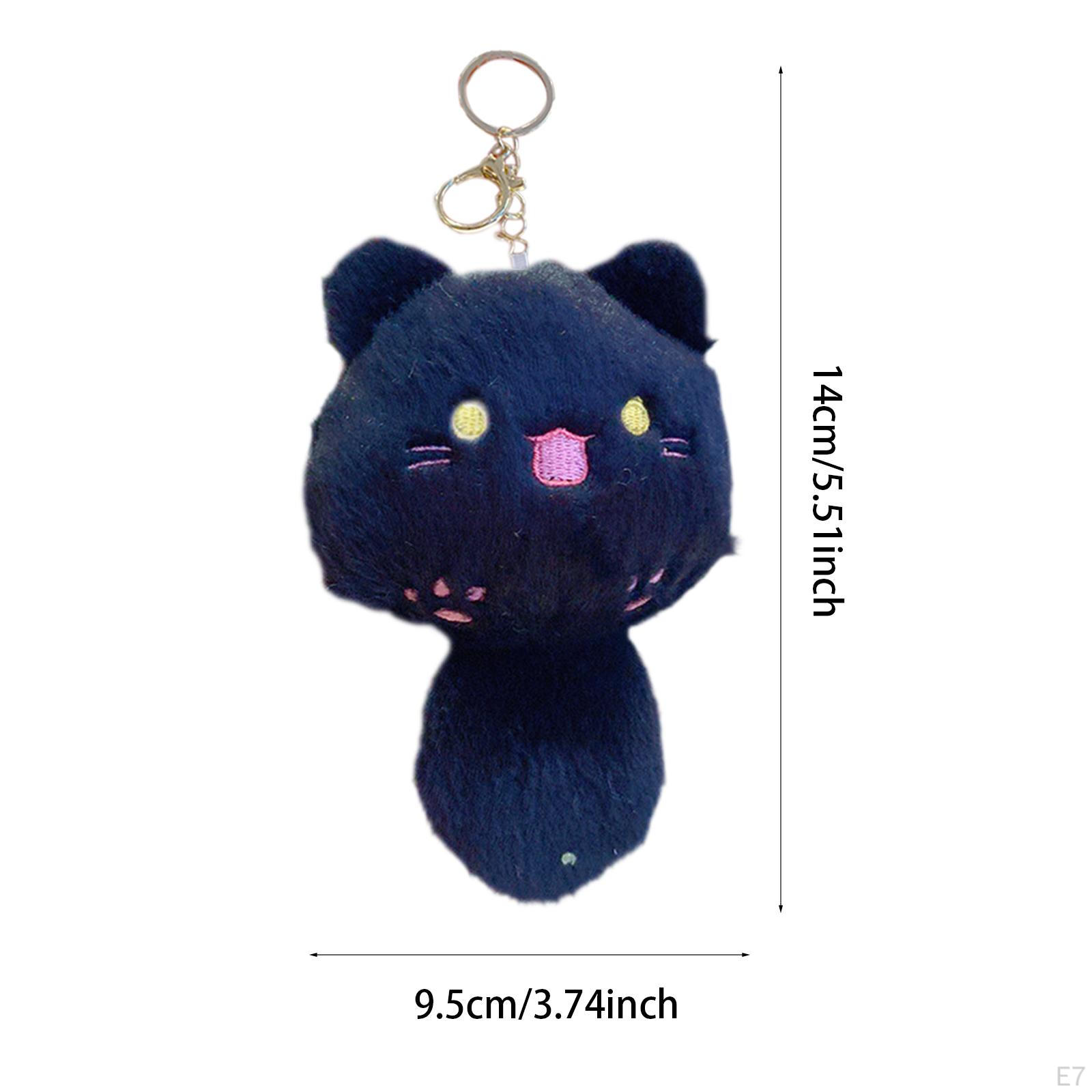 Плюшевая кукла-подвеска для ключей от машины для рюкзака — фото 5