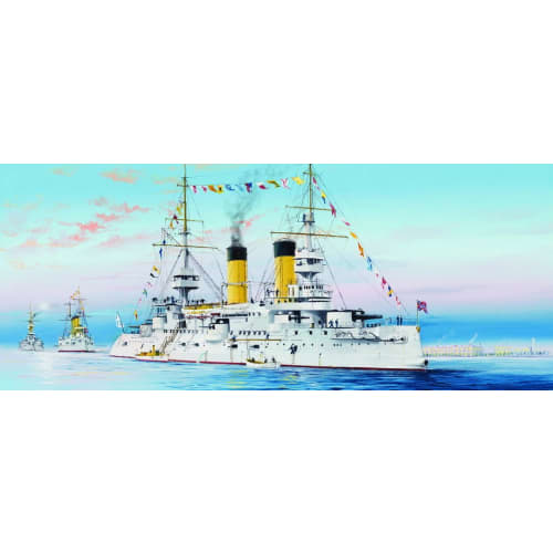 

Trumpeter 1/350 Russian Navy Battleship Tsesarevich 1904 Plastic Model