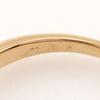 4℃ Ring K18 Yellow Gold/diamond #6.0(US Size) 1.6g Women Used