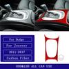 For Dodge Journey 2011-2017 Carbon Fiber Central Control Gear Shift Panel Trim Cover Car Interior Accessories Decorative StickerWW8