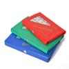 Four-Color Boxed Dominoes Double Sixes PVC Box Yellow Tooth Bone Cards Gaming Set