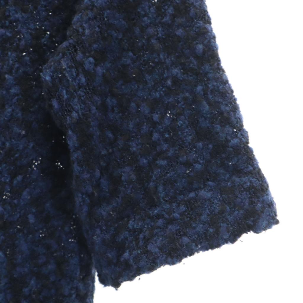 SEE BY CHLOE Short sleeve knit one piece 38 Navy Women Used