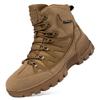 Men's Black Anti-slip Wear-resistant Tactical Hiking and Camping Boots
