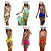 Sexy Beach Sun Protection Swimsuit Dress Bikini Cover Up Backless Skirt Swimsuit