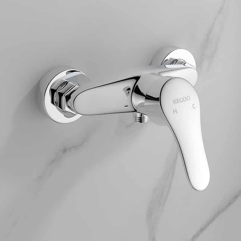 KEGOO Brass Shower Mixer Faucet