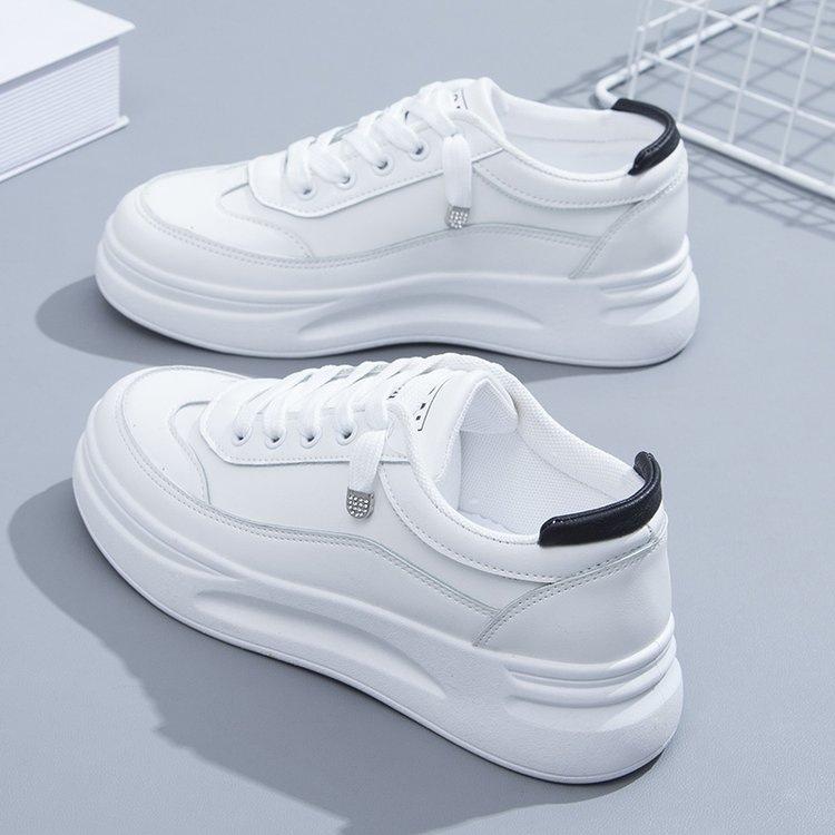 Simple and versatile flat white shoes children's new summer white shoes sports and leisure board shoes spring and autumn women's shoes