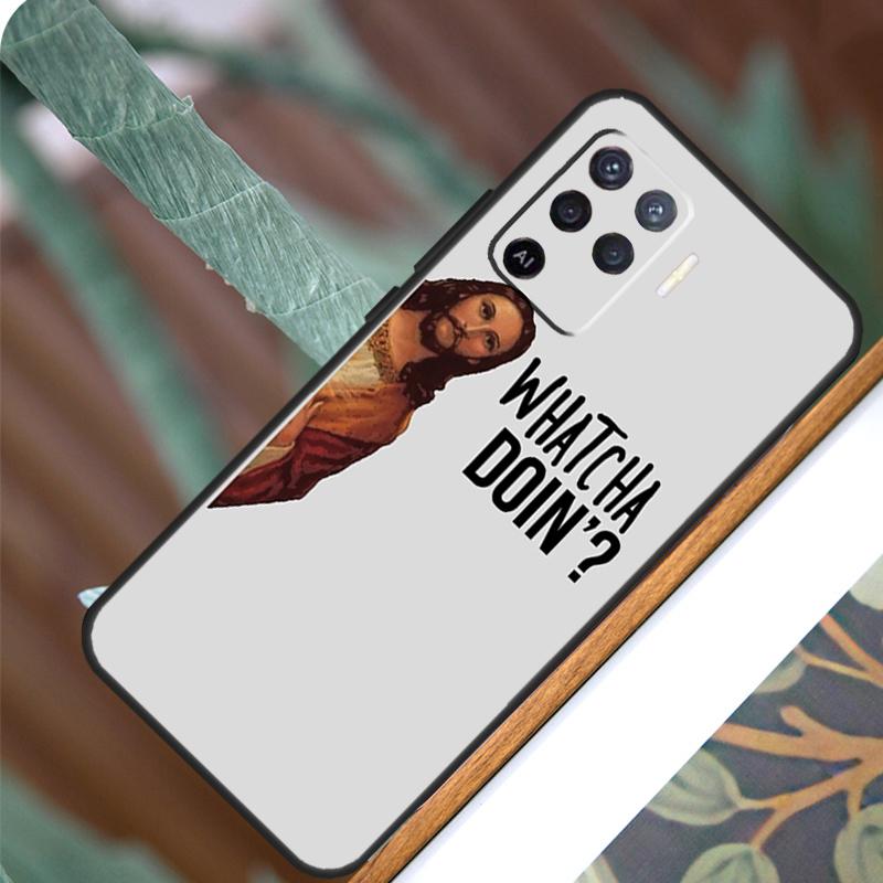 Christian Jesus For OPPO A52 A72 A92 A98 A78 A58 A5 A9 A15 A17 A77 A53S A57S A94 A74 A54 A16 A76 A96 Case