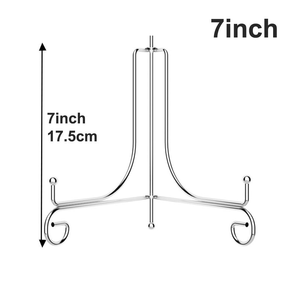 4 6 8 10 12inch Plate Stands Iron Photo Pedestal Durable Display Stand  Home Decoration