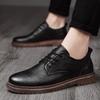 Herfst Nieuwe Herenschoenen Brogue Casual Schoenen Heren Echt Lederen Schoenen Werklaarzen Business Casual Sneakers