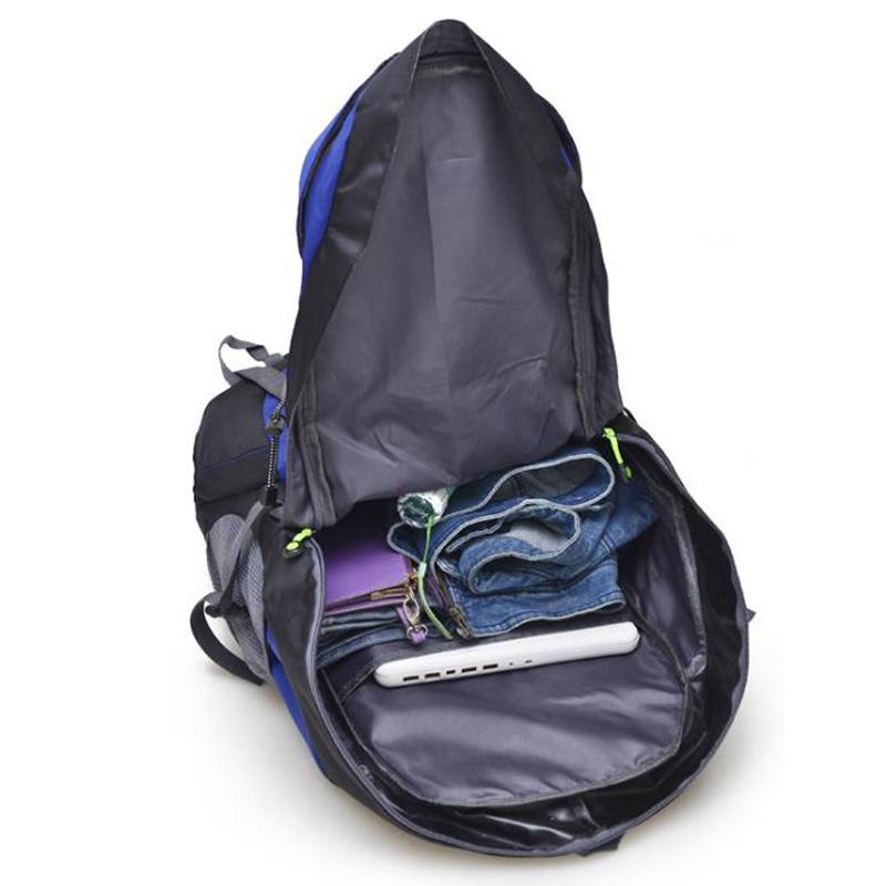 50L große wasserdichte Klettern Wandern Regenschutz Tasche Camping Bergsteigen Sport Outdoor Fahrradtasche