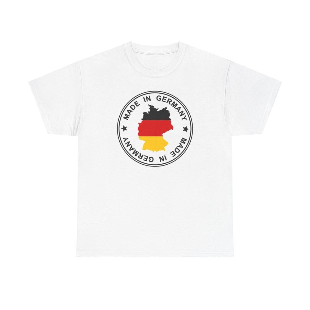 

Made in Germany Unisex Heavy Cotton Tshirt Tops Tee M