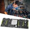 Motherboard for mining ETH79-X5B, supports all graphics cards, large interval of 80 mm, ddr3 memory, SATA with VGA interface