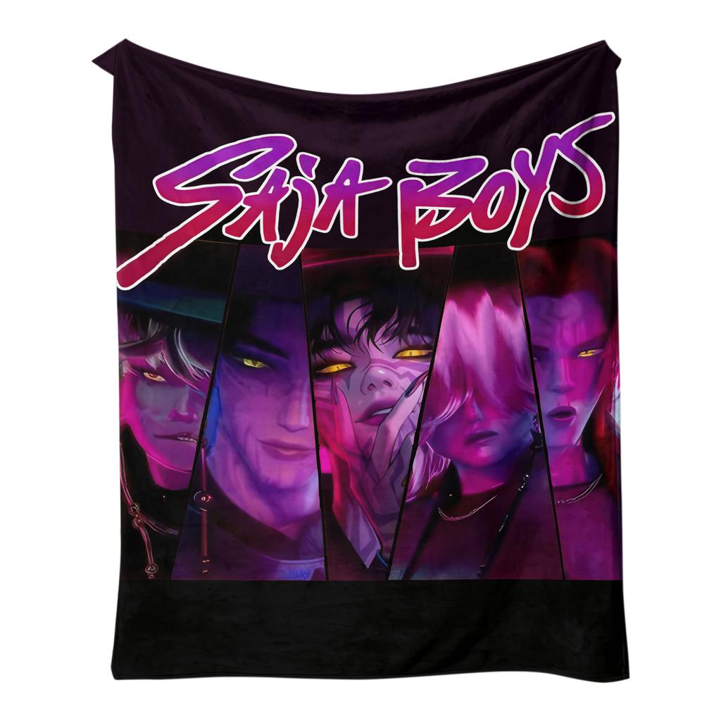 150*200cm Anime Peripheral Printed Warm Blanket
