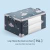Cloud Love Cotton Quilt Storage Bag - Dustproof, Moistureproof, Visible Clothes Organizer with Printed Fabric