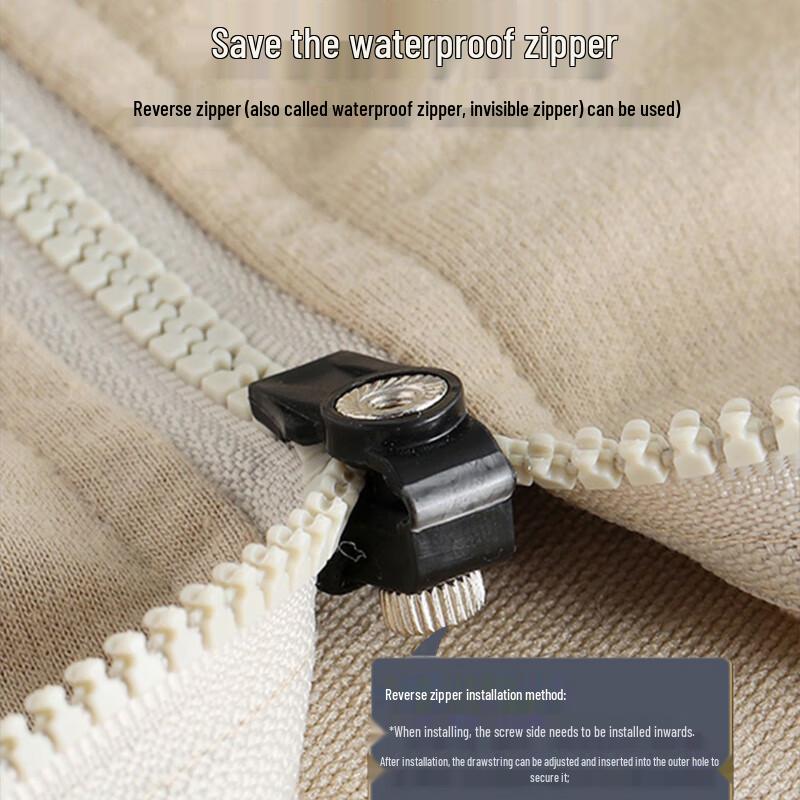 Detachable Universal Zipper Head for Luggage, Bags, Backpacks, and Clothing Repair