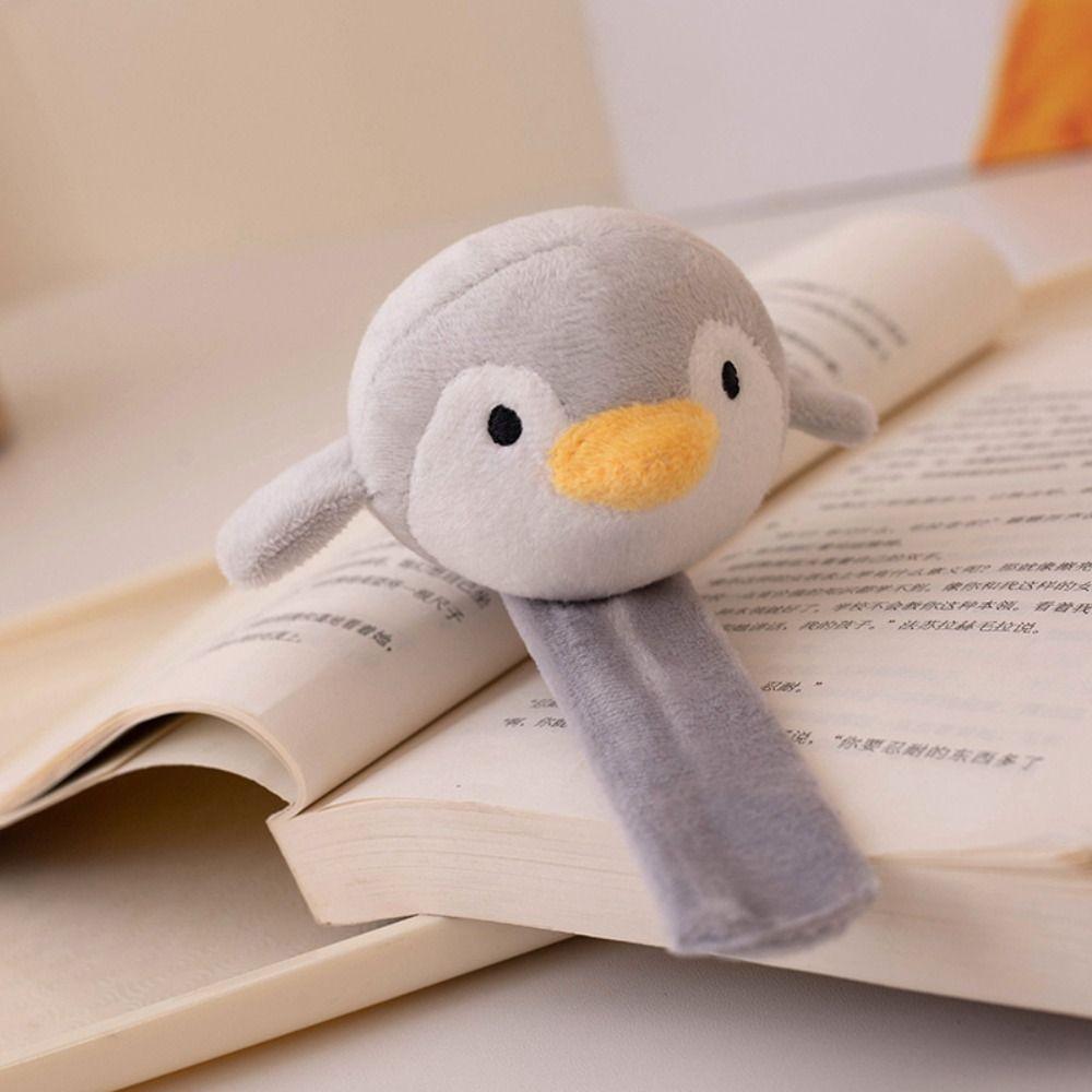 Wrist Style Plush Doll Slap Bracelet Simulation Little Penguin Plush Wrist Band  Christmas Toy