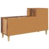 Shoe Cabinet in Vintage Wood Look 102 x 36 x 60 cm Engineered Wood