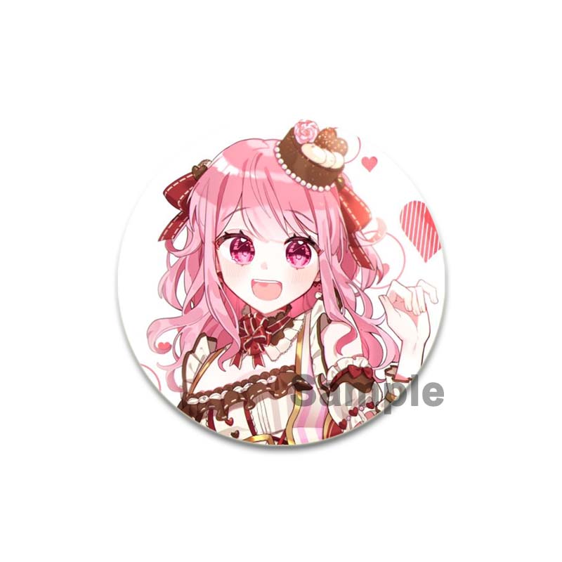 32/44/58mm BanG Dream Aya Maruyama Pin Handmade Brooch for Clothes Cartoon Cosplay Badge Backpack Decoration Jewelry Gift