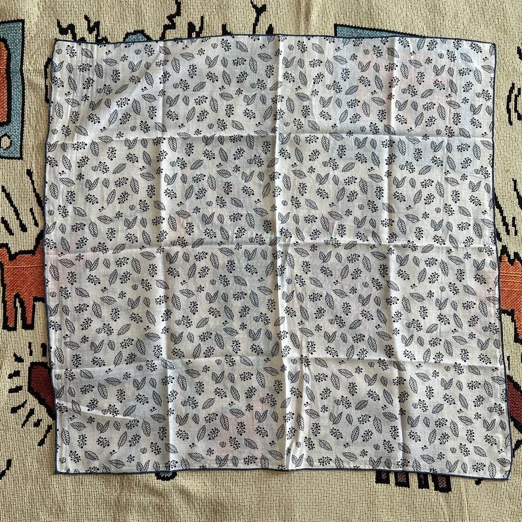 1Pc Women'S Silk Scarf Small Square Women'S Cotton And Linen Scarf Fresh Small Floral Encryption Decorative Retro Headband