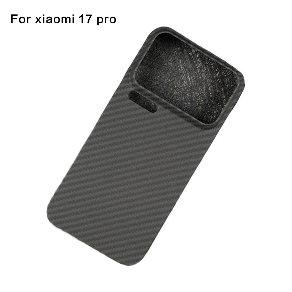 Luxury Aramid Carbon Fiber Magnetic Case For Xiaomi 17 Pro/17 Pro Max Matte Thin Phone Shockproof Back Cover Accessories