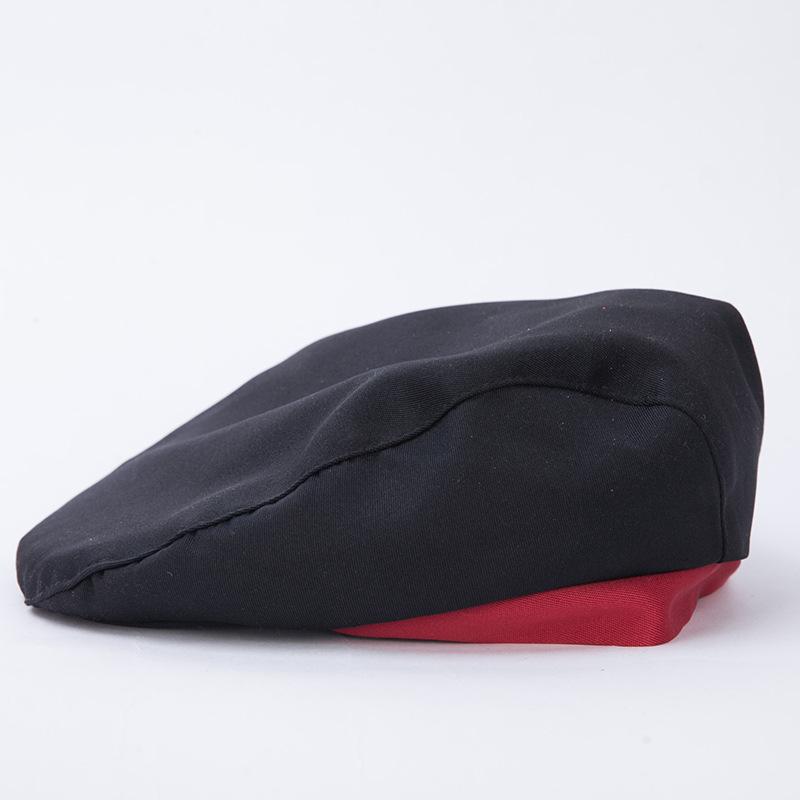 Waiter Beret Breathable Mesh Chef Hat Catering Milk Tea Baking Work Hat Men Women
