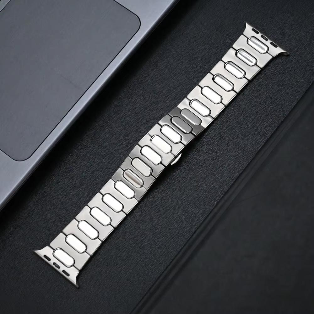 Titanium strap for Apple Watch Ultra 49mm 46 44mm 45mm ultra 2 band business bracelet for iWatch Series 10 9 8 7 se 6 5 4 correa