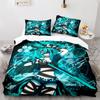 Gacha Life Academia Anime Duvet Cover Set with Pillow Covers Polyester Teens Kids Bedding Set Full Queen King Size Bed Linen