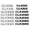 Car Rear Trunk Stickers Letter Enblem for Mercedes Benz CLK55 CLK63 CLK200 CLK230 CLK240 CLK280 CLK320 CLK Class Badge