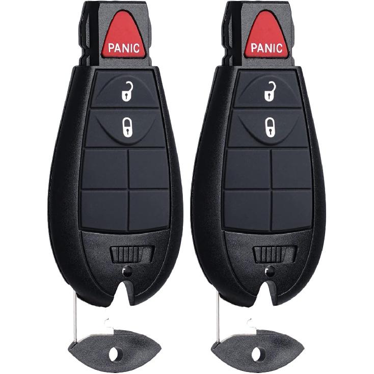 MechanMagic Key Fob Fobik Replacement Compatible For Dodge Ram 1500 2013- 2500 3500 4500 5500 HD 2013-2018 Pickup Truck Keyless Entry Remote Control