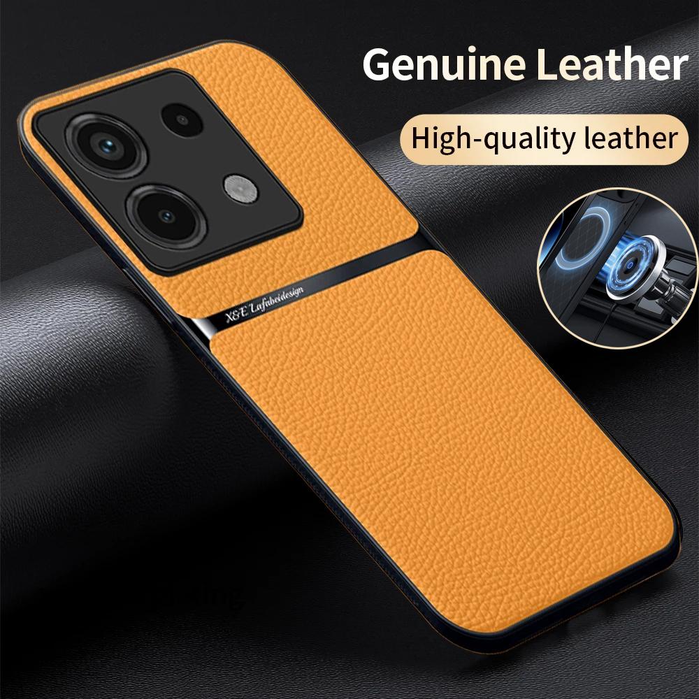 Luxury Msagnetic Leather Case For Xiaomi Redmi Note 13 12 10 11 Pro Plus 11S 10S Redmi 13C 12 Shockproof Cover Phone Accessories