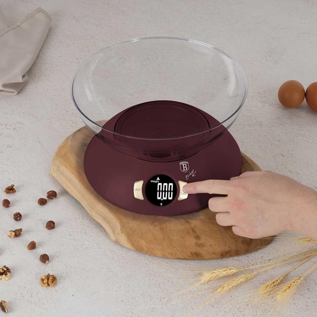Kitchen Scale With Bowl Berlinger Haus Bh-9615 Leonardo