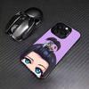Anime Z-ZENSHU  Phone Case For iPhone17,16,15,14,13,12,11 Plus,Pro Max Colored Silver Plated Inside Cover