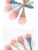 Soft Small Waist Nail & Makeup Brush for Blush and Loose Powder